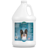 Bio-Groom Protein Lanolin Dog Shampoo bottle pours for a tear-free bath.