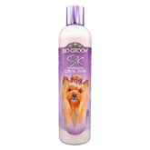 Bio-Groom Silk Creme Rinse bottle for a silky coat after bath.