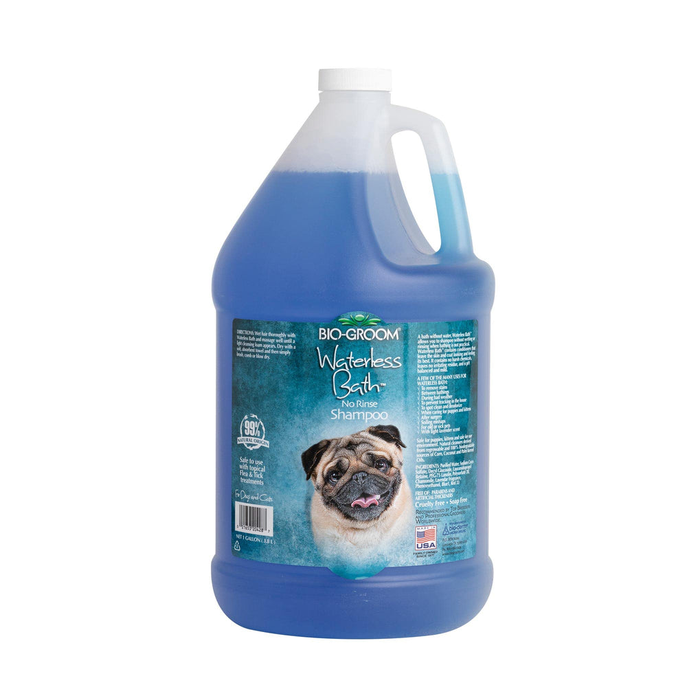 Bio-Groom waterless shampoo bottle for quick, convenient dog baths.