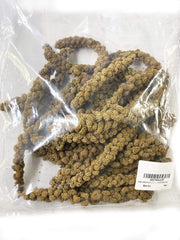 Birds LOVE spray millet closeup edible tops highlights tasty, stem-free grains for birds.