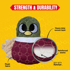 Bite Force dog toy available in small, medium, and large sizes for versatility.