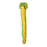 Bite Force Slither The Snake squeaky toy showing durability for aggressive chewers