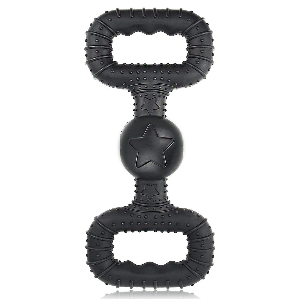 BiteKing natural rubber dog toy, tough for large dogs, durable chew protection.