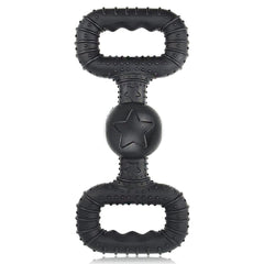 BiteKing natural rubber dog toy, tough for large dogs, durable chew protection.