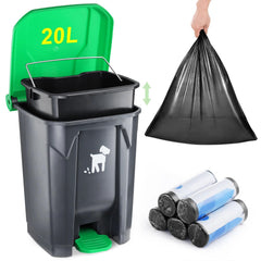 Biubiucat dog-poop-bin-outdoor demonstrates durable waste containment for curbside cleanup.