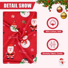 Blaoicni dog Christmas pajamas snowflake gift print for playful wear.