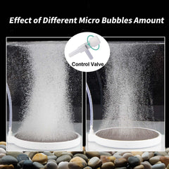 BLOTFISH nano bubble disk focuses dense bubbles for efficient gas exchange.