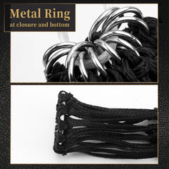 Bloomoak hay net used on pens, trailers, or fences during travel for controlled feeding.