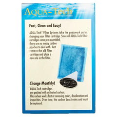 BLOSSOMZ front-facing packaging for Aqua-Tech filter system
