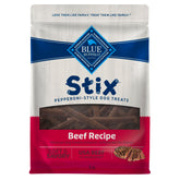 Blue Buffalo Stix beef-soft-moist-treats closeup showing tender texture for rewarding training