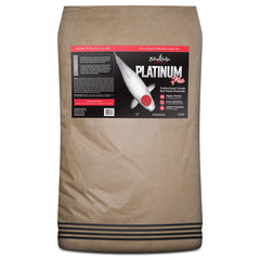 Blue Ridge Koi Food 50lb bag showing premium floating pellets for easy feeding