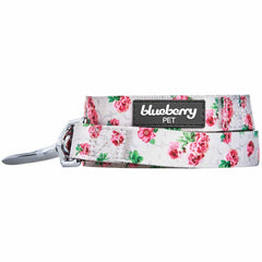 Blueberry Pet Cherry Garden Dog Leash D-ring detail, secure attachment and practical design.
