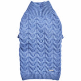 Blueberry Pet classic fuzzy-knit pullover front view for cozy year-round warmth.