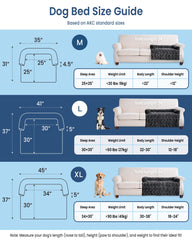 blunique calming dog bed right view featuring non-slip base for stable rest