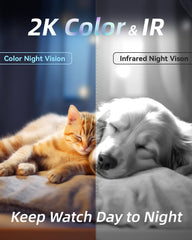 Blurams Pet Camera 2K 2-Way Talk lets you greet your pet remotely.