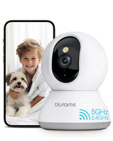 Blurams Pet Camera 2K PTZ provides full room coverage for easy monitoring.