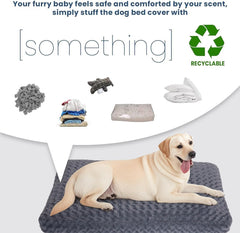 BLVOTKRO 42x28-inch large cover fits spacious dog beds securely