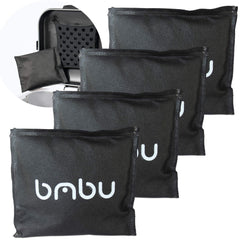 BMBU bamboo charcoal deodorizer bags 4-pack closeup for odor control