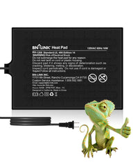 BN-LINK cama térmica Reptiles 8x12 proporciona calor estable para terrario