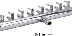 Bnafes lever-controlled valve offers easy on/off control for precise oxygen delivery