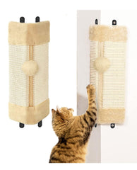 BNOSDM 2-pack corner wall scratchers top view shows dual surfaces for multi-cat homes