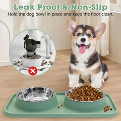 BNOSDM removable stainless steel bowls for easy cleaning