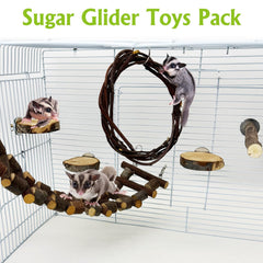 BNOSDM Sugar Glide swing provides multi-sensory enrichment and interactive play.