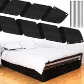 Boao Under Bed Blocker laid out to block pet messes under furniture