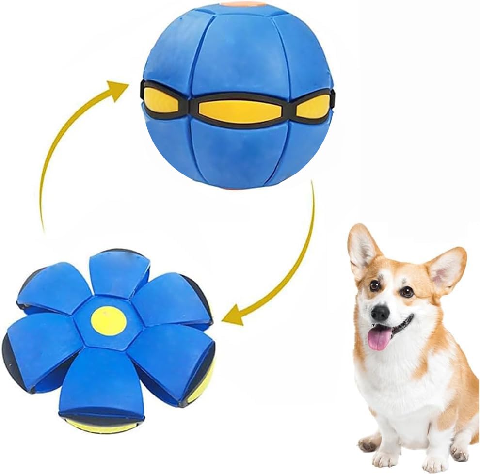 Bobcow UFO Magic Balls blue in action offers engaging outdoor play and active motion.
