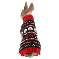 BOBIBI dog sweater windproof neckline and hem for chilly walks