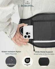 Bobopal leash neoprene handle provides a comfortable grip.