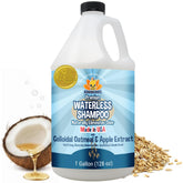 Bodhi Dog champú sin agua en botella de 1 galón para perros y gatos, limpieza rápida.