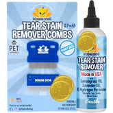 Bodhi Dog Tear Eye Combs closeup for gentle stain removal around eyes.