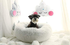 20-inch diameter BODISEINT bed suitable for small pets up to 20 pounds