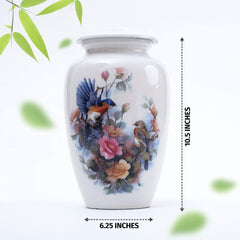 BOLD & DIVINE aluminium-urn-handcrafted highlights durable, long-lasting memorial quality.
