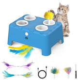 Bolpetizo 2in1 moving-feathers cat toy showing engaging hidden-action play for indoor cats