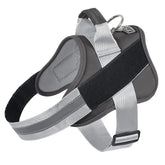 Bolux no-pull reflective dog harness, breathable design for safer, comfortable walks.