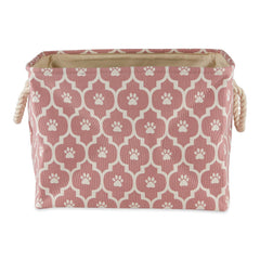 Bone Dry 6192 lattice paw print rose bin top view highlighting sturdy construction