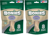 Bonies calming bone chamomile-lavender closeup shows anxious-dog stress relief potential.