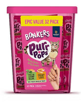 Bonkers Purrpops hero pack shows two flavors for easy rewards.