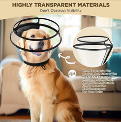 Bonthee dog cone measuring-guide helps ensure accurate sizing.