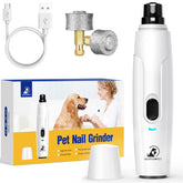 Bonve Pet lijadora de uñas para perros, silenciosa y suave al limar.