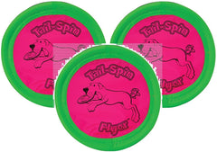 Booda Tail-Spin Flyer 7-inch dog toy ready for fetch and water play