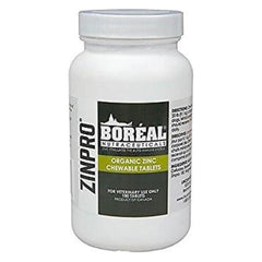 Zinpro Organic Zinc chewable tablets for dogs and cats shown as a tasty daily supplement