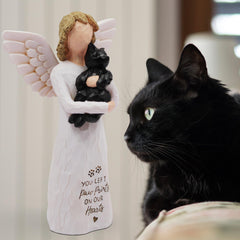 BORLESTA cat memorial shelf display adds elegant remembrance.