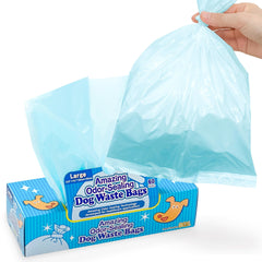 BOS Amazing Odor Sealing Bags box-front view shows compact on the go packaging