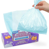 BOS Amazing Odor Sealing Bags packaging box front shows durable unscented waste bags