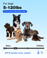 BOUSNIC dog shock collar beep mode provides audible cues for gentle training.