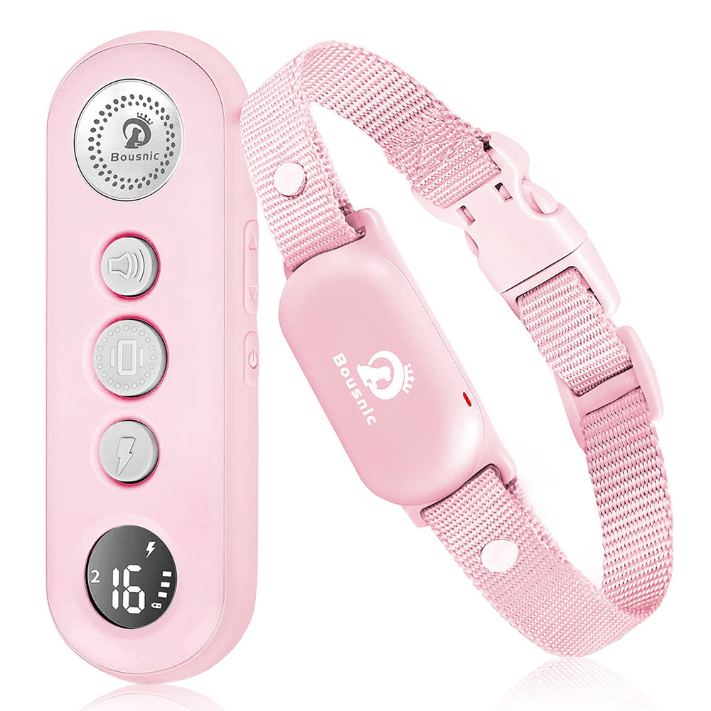 BOUSNIC dog training collar remote for convenient long-distance training