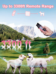 BOUSNIC remote control rechargeability enables long training sessions without frequent battery changes.